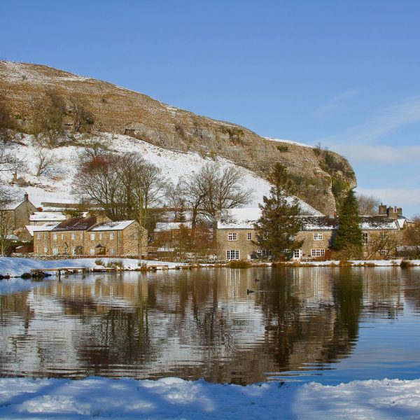 photo of snow at kilney crag